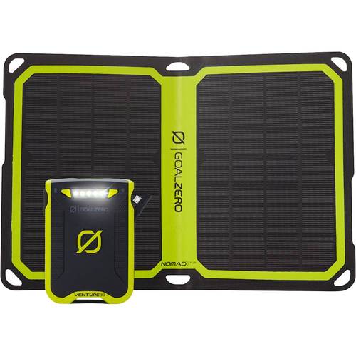 Goal Zero - Venture 7800 mAh Portable Charger for Most USB-Enabled Devices - Black/Green
