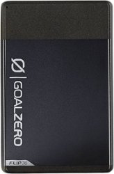 Goal Zero - Flip 10,050 mAh Portable Charger for Most USB Devices - Black - Front_Zoom
