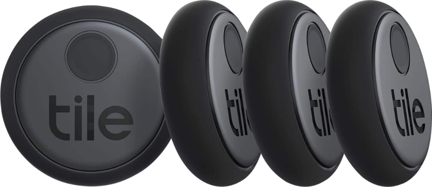 Angle. Tile by Life360 - Sticker (2020) - 4-pack - Black.