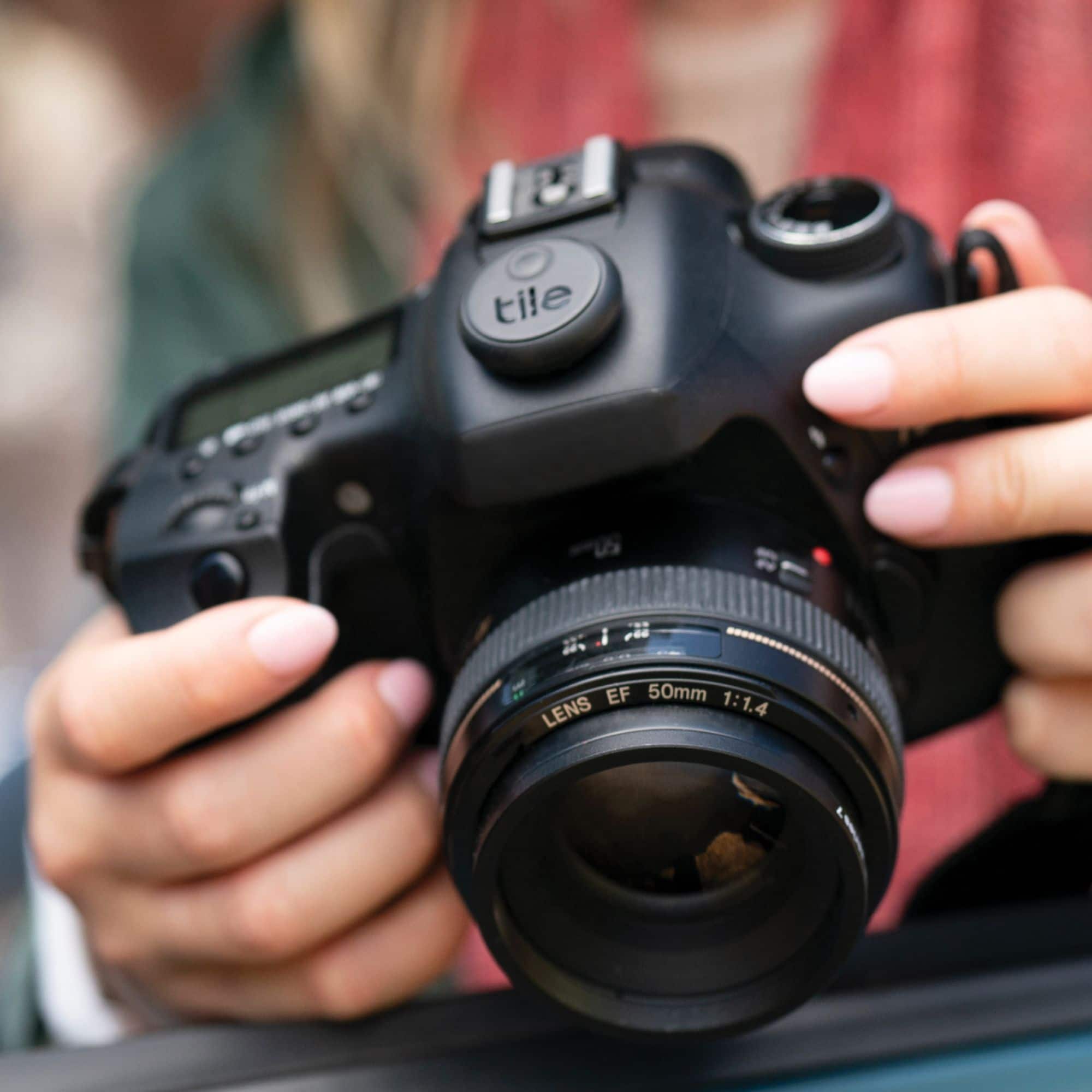 Alt View 18. Tile by Life360 - Sticker (2020) - 4-pack - Black.