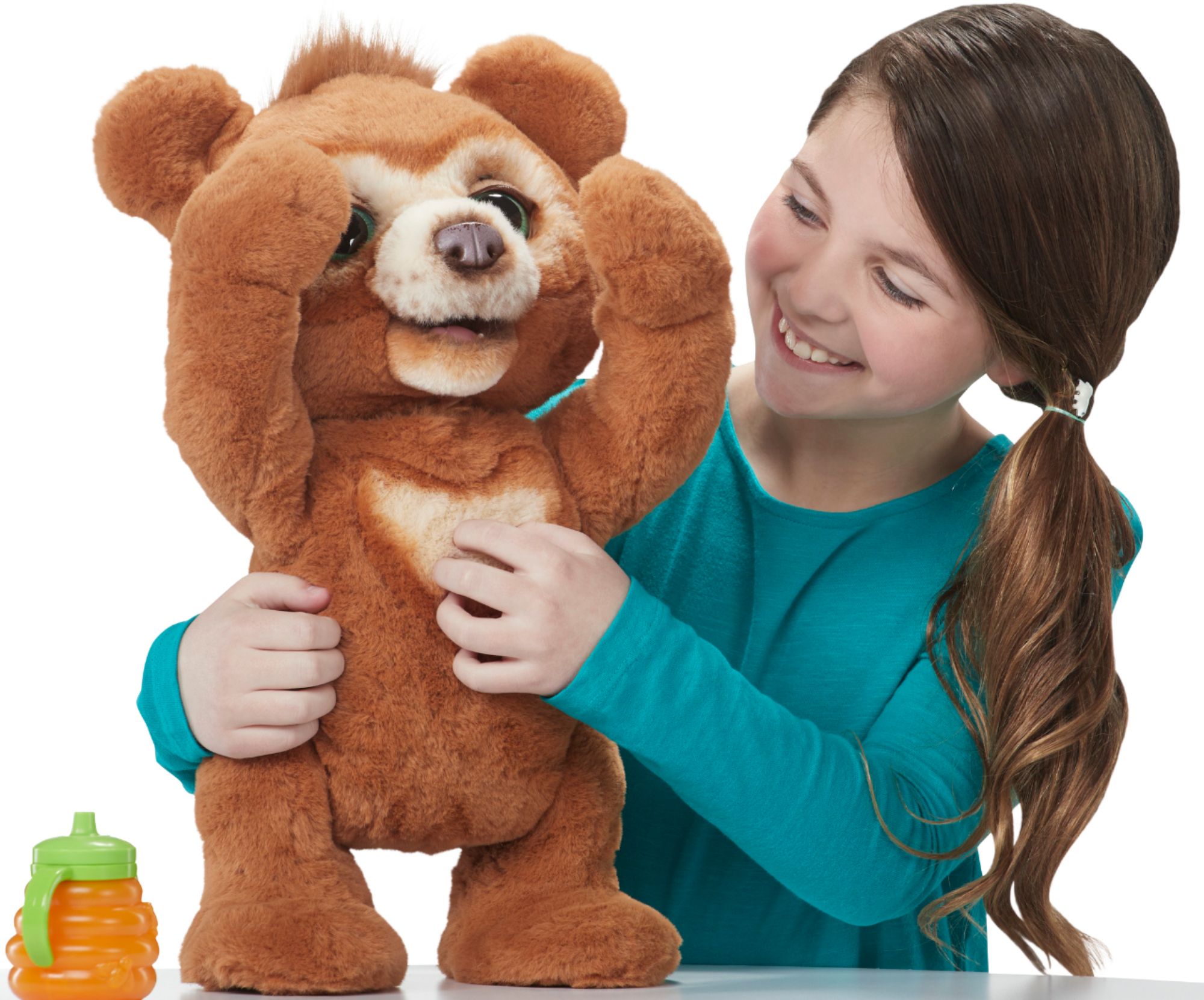furreal cubby the curious bear interactive plush toy