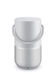 Bose - Portable Smart Speaker with built-in WiFi, Bluetooth, Google Assistant and Alexa Voice Control - Luxe Silver