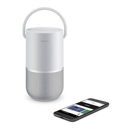 超美品 Bose Portable Smart Speake ラックスシルバー Bose Portable Smart Speaker with built in WiFi, Bluetooth