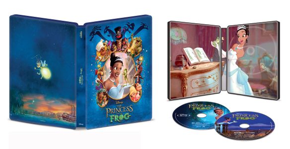 The Princess and the Frog [SteelBook] [Digital Copy] [4K Ultra HD Blu-ray/Blu-ray] [Only @ Best Buy] [2009]
