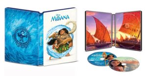Moana [SteelBook] [Includes Digital Copy] [4K Ultra HD Blu-ray/Blu-ray] [Only @ Best Buy] [2016] - Front_Standard