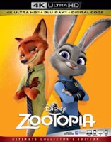 Zootopia [Includes Digital Copy] [4K Ultra HD Blu-ray/Blu-ray] [2016] - Front_Original