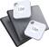 Left. Tile by Life360 - Mate + Slim (2020) - 4-Pack (2 Mates, 2 Slims) - White/Gray/Black.