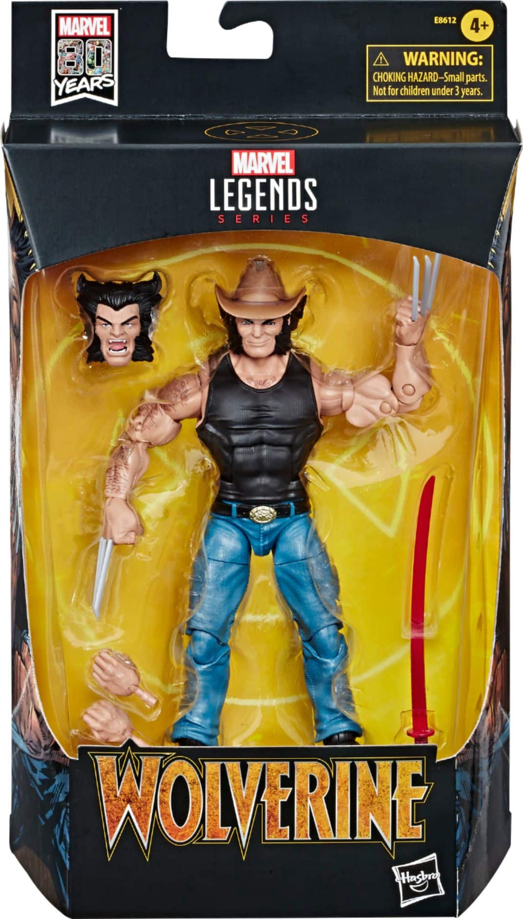 Front. Marvel - Legend Series Cowboy Logan Action Figure.