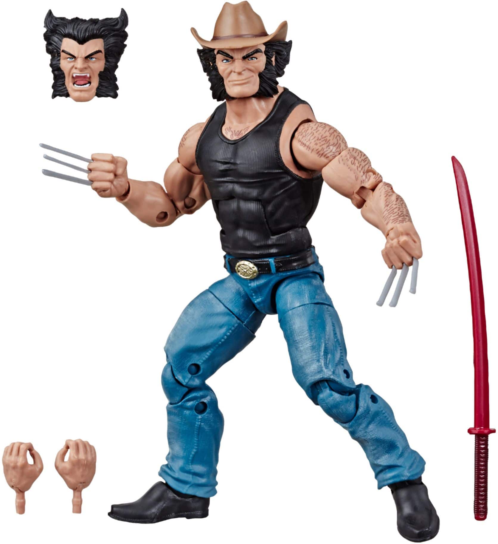Alt View 11. Marvel - Legend Series Cowboy Logan Action Figure.