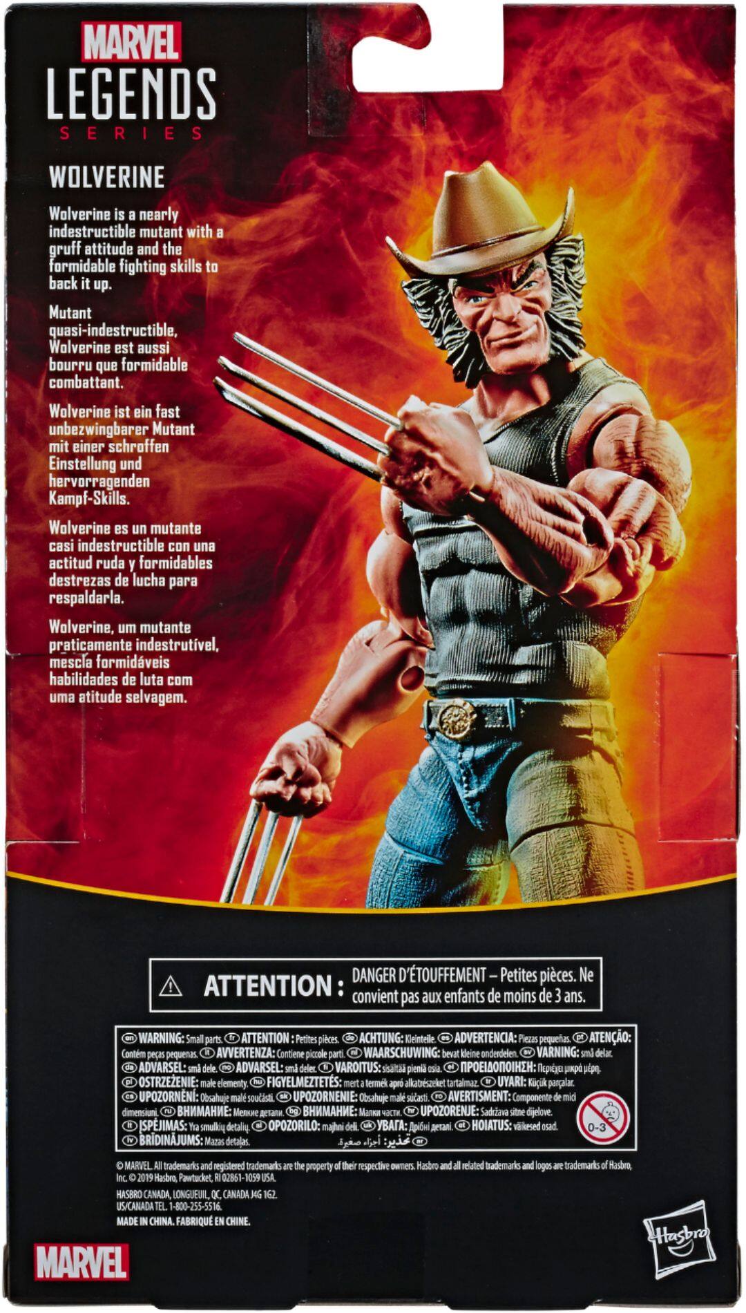 Alt View 16. Marvel - Legend Series Cowboy Logan Action Figure.