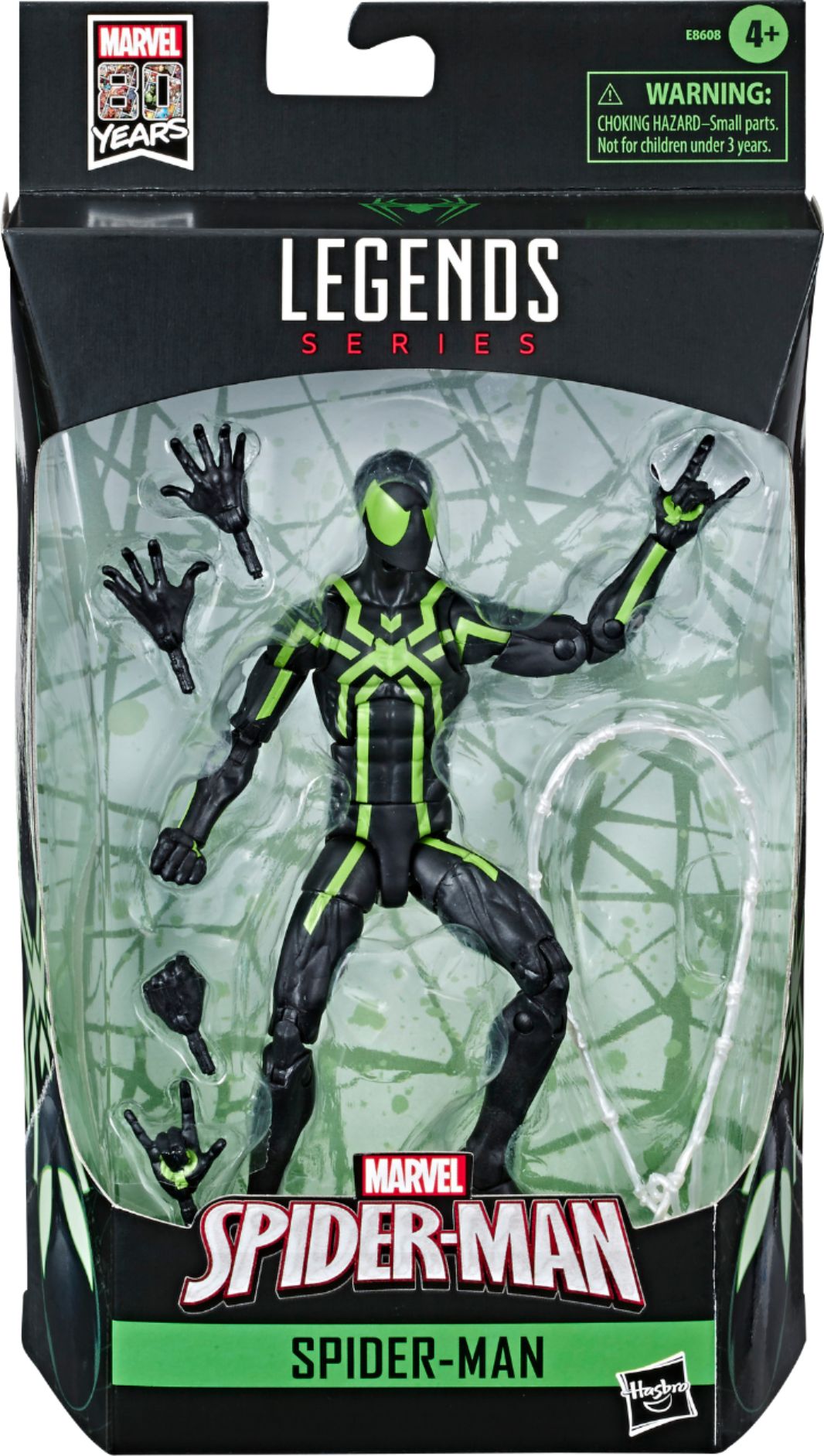 marvel legends green spiderman