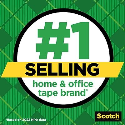#1 SELLING home & office tape brand  
*Based on 2022 NPD data*  
Scotch