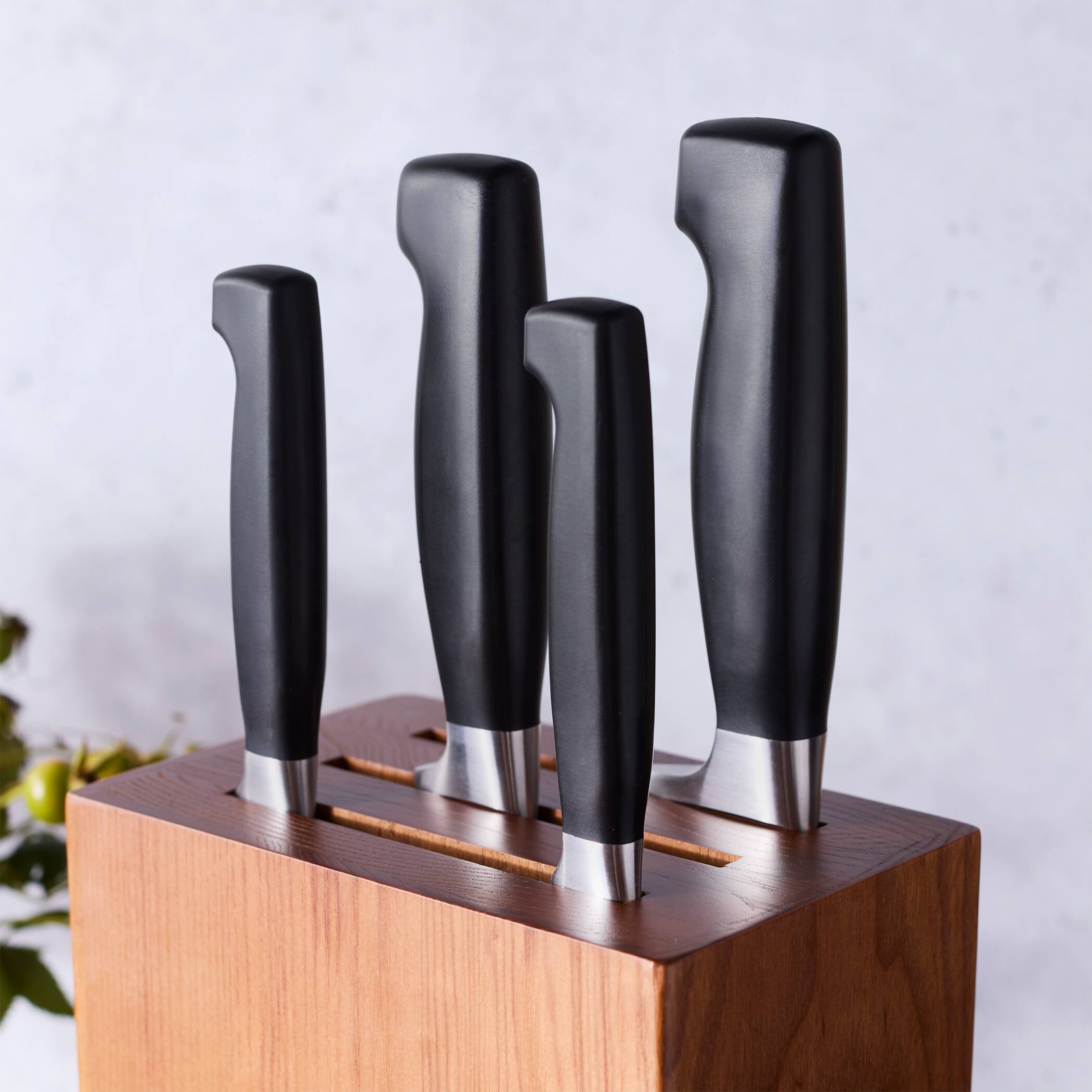 Alt View 3. ZWILLING - ZWILLING Four Star 7-pc Knife Block set - Ash - Ash.