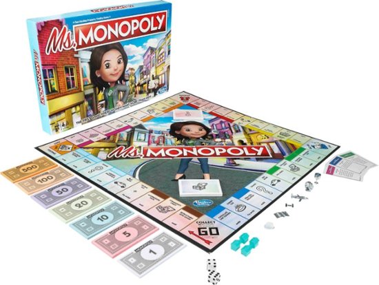 Hasbro E8424 Ms Monopoly Board Game for sale online