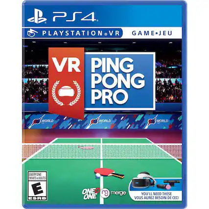 Front. Merge Games - VR Ping Pong Pro. - E (Everyone)