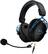 Left. HyperX - Cloud Alpha S Wired 7.1 Surround Sound Gaming Headset for PC, PS5, and PS4 with Chat Mixer and Adjustable Bass - Blue/Black.