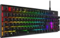 Angle Zoom. HyperX - Alloy Origins Full-Size Wired Mechanical Red Switch Gaming Keyboard with RGB Back Lighting - Black.