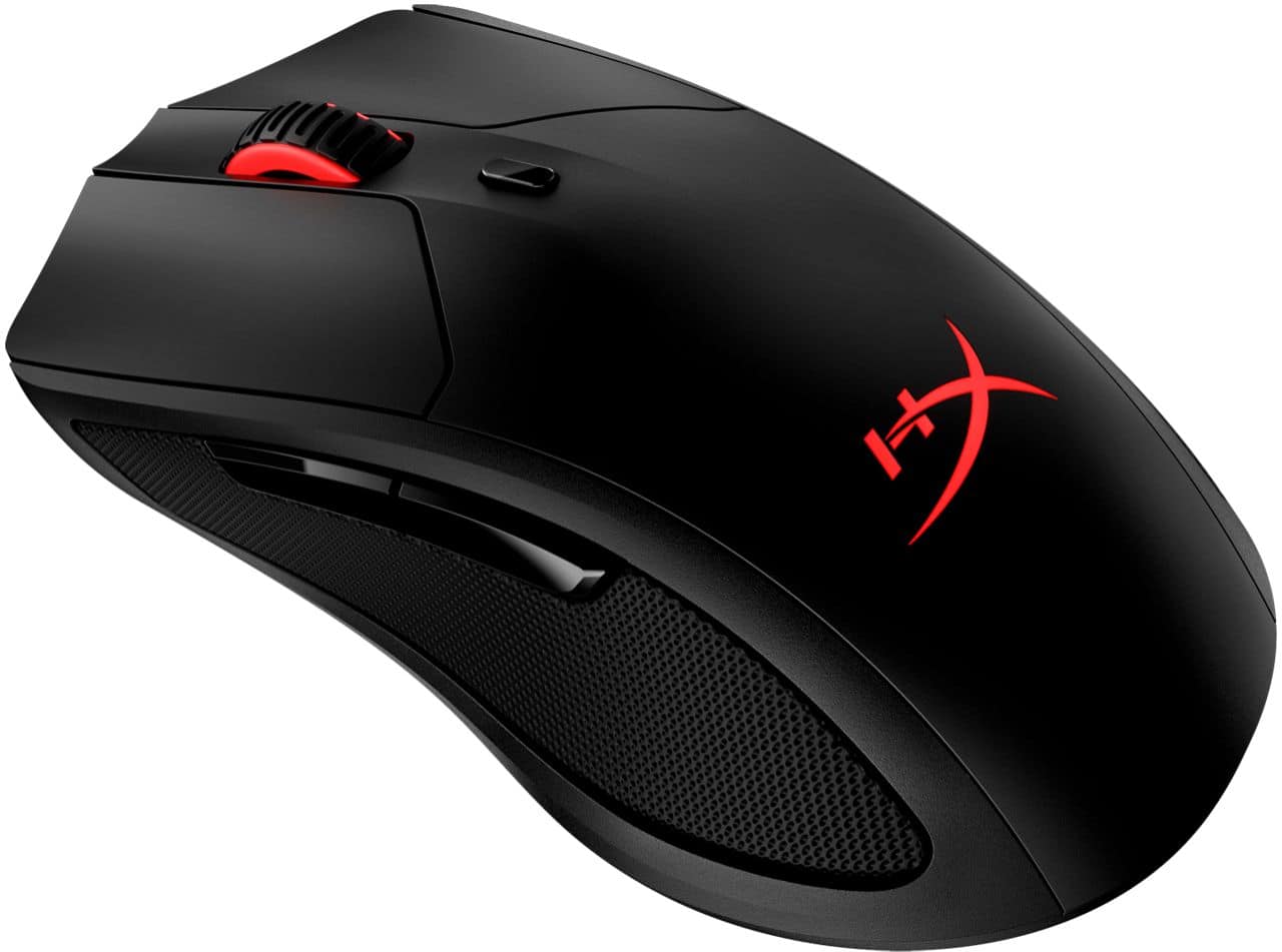 Alt View 12. HyperX - Pulsefire Dart Wireless Optical Gaming Mouse with RGB Lighting - Black.