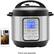 Alt View 11. Instant Pot - Smart Wifi 6 Quart Multi-Use Pressure Cooker - Silver.