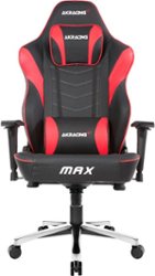 AKRacing - Masters Series Max XXL Gaming Chair - Black/Red - Front_Zoom