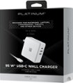 Alt View Zoom 18. Platinum™ - 95W 8’ USB-C 3-Port Wall Charger with 87W USB-C Power Delivery for MacBook, iPad, iPhone, Chromebook or USB-C Laptops - White.