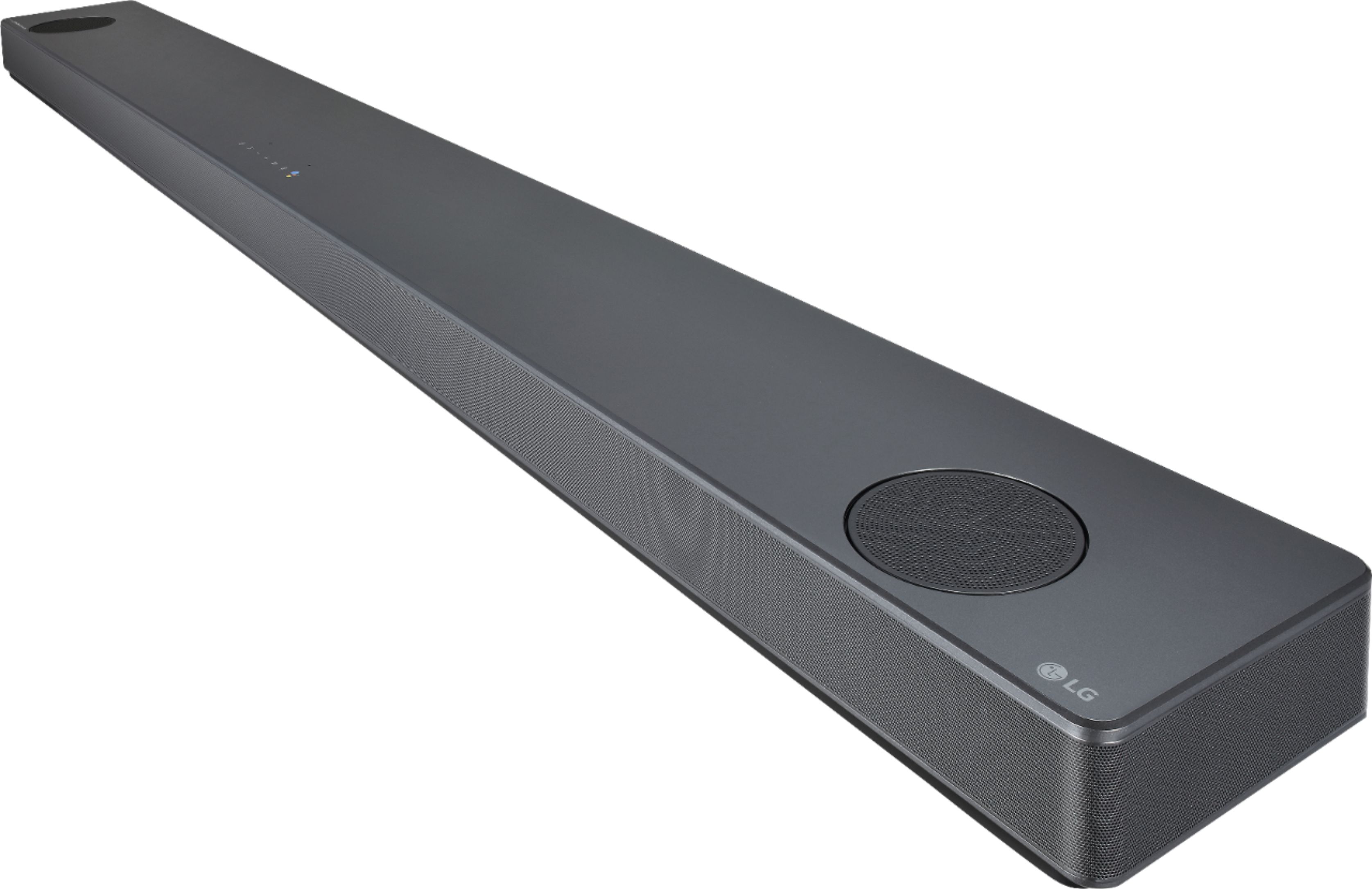 Buy: Subwoofer with SL10RG Black Dolby and Google Atmos 710W Wireless LG Soundbar 7.1.2-Channel Best System Assistant with
