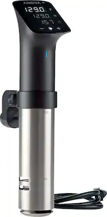 Angle. Anova - Wifi Precision Cooker Pro - Black.
