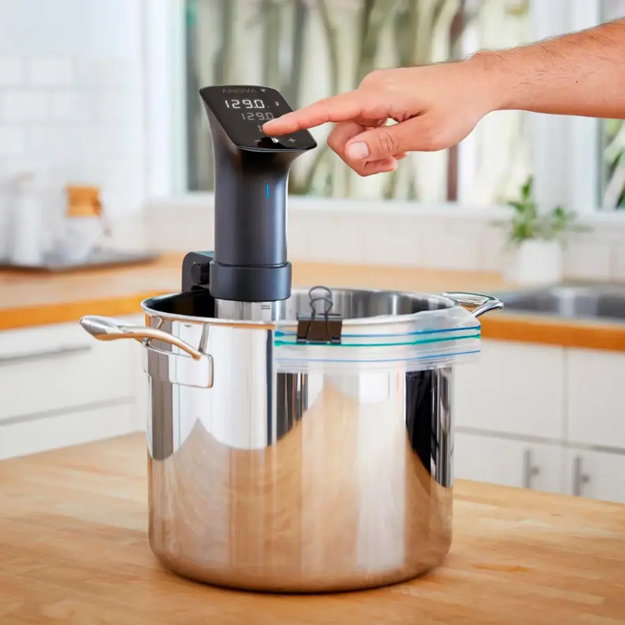 Alt View 16. Anova - Wifi Precision Cooker Pro - Black.