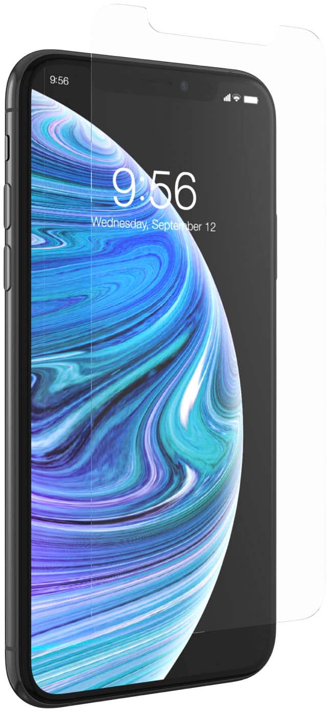 Alt View 11. ZAGG - InvisibleShield Glass+ Screen Protector for Apple iPhone 11 Pro, X and XS - Clear.