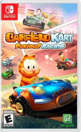 Front. Microids - Garfield Kart Furious Racing. - E (Everyone)