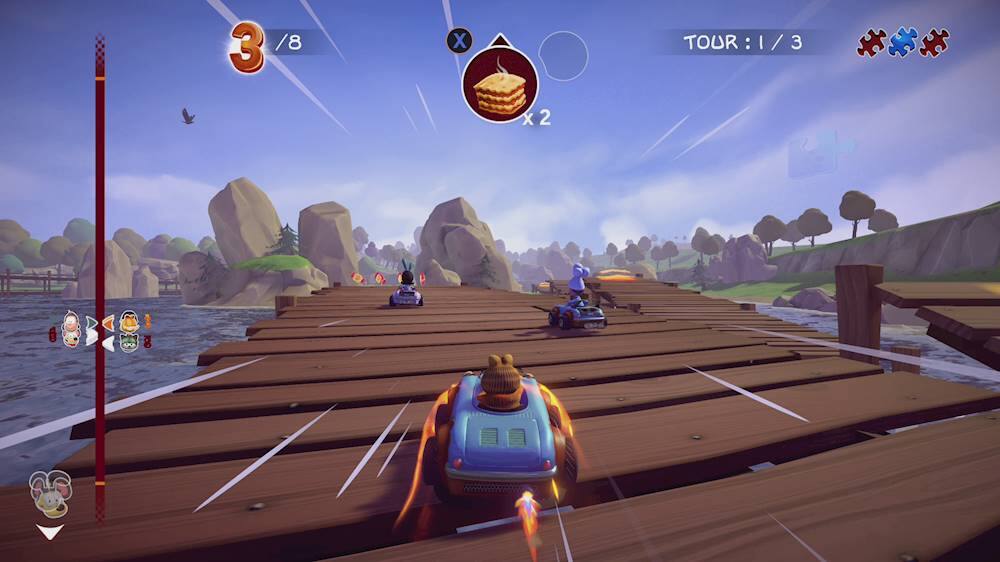 Alt View 12. Microids - Garfield Kart Furious Racing.