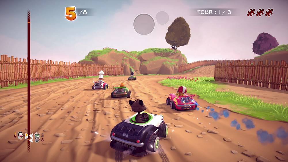 Alt View 14. Microids - Garfield Kart Furious Racing.