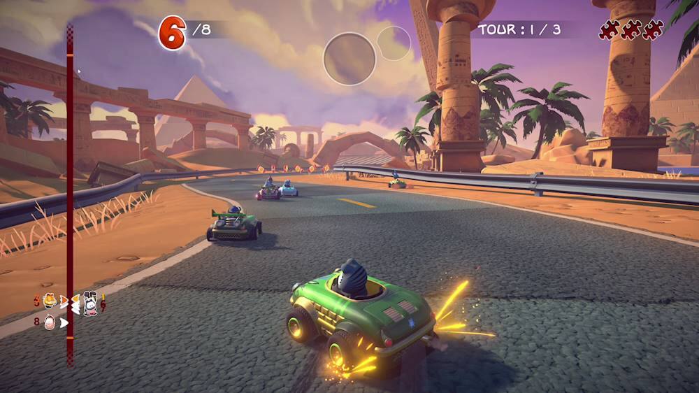 Alt View 16. Microids - Garfield Kart Furious Racing.