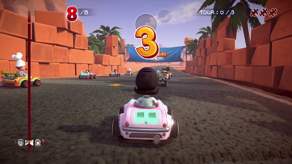 Alt View 18. Microids - Garfield Kart Furious Racing.