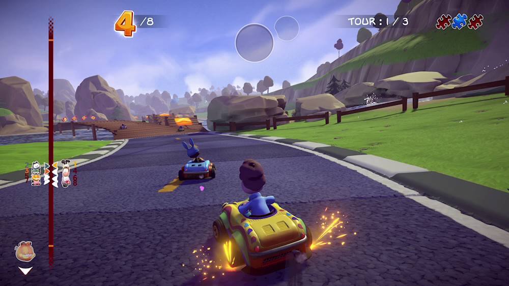 Alt View 20. Microids - Garfield Kart Furious Racing.