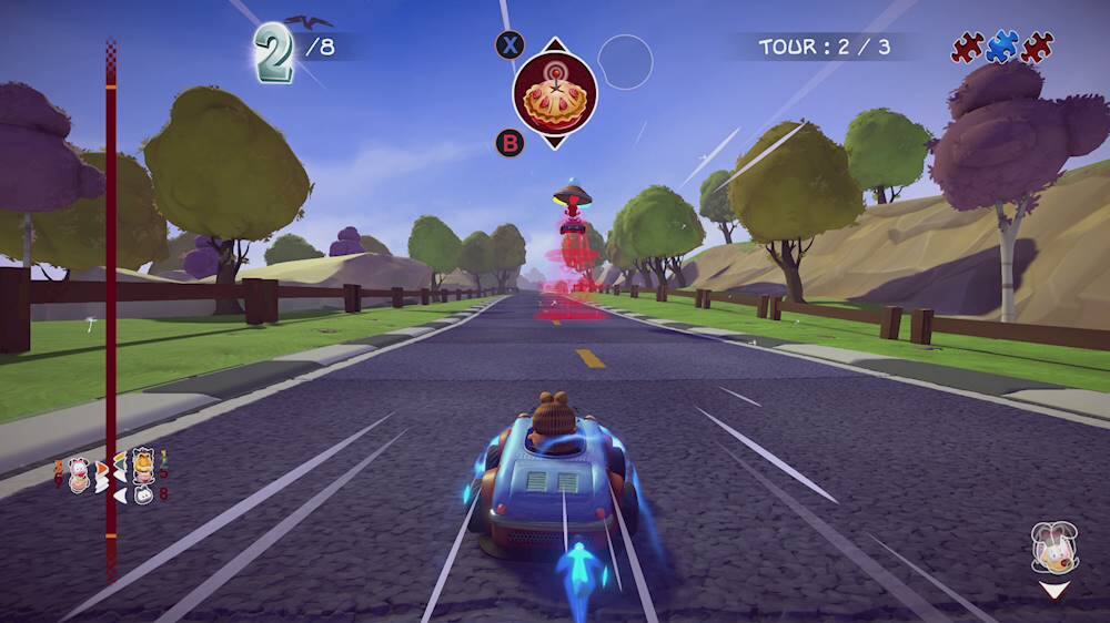Alt View 21. Microids - Garfield Kart Furious Racing.