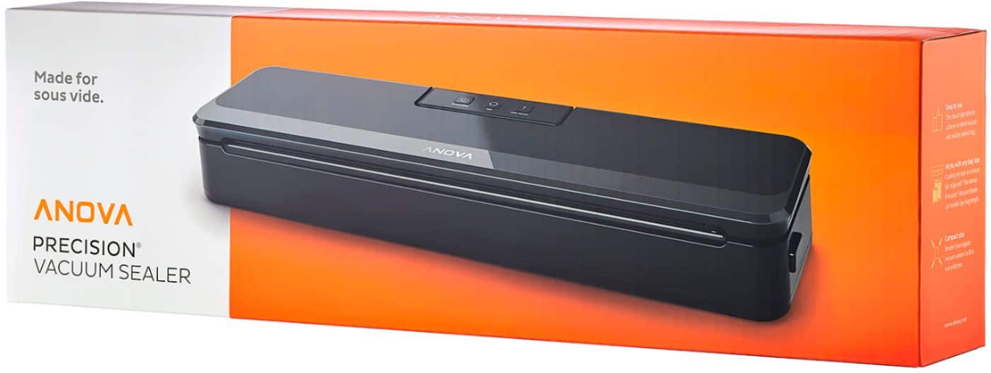 Alt View 11. Anova - Precision Vacuum Sealer - Black.