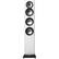 Front. ELAC - Navis 5-1/4" Powered Wireless 3-Way Floor Speaker (Each).