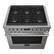 Alt View 12. Fulgor Milano - 400 Series 5.7 Cu. Ft. Freestanding Gas Convection Range.