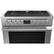 Alt View 20. Fulgor Milano - 400 Series 5.7 Cu. Ft. Freestanding Gas Convection Range.