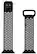 Alt View 11. NEXT - Sport Band DUO Watch Strap for Apple Watch® 38mm and 40mm - Black/Gray.