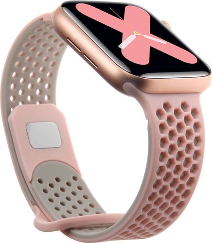 NEXT - Sport Band Duo for Apple WatchÂ® 42mm and 44mm - Pink/Gray was $19.99 now $14.99 (25.0% off)