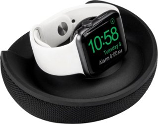 NEXT - Apple Watch Charging Station - Black - Front_Zoom
