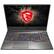 Front. MSI - GP65 9SD 15.6" Gaming Laptop - Intel Core i7 - 16GB Memory - NVIDIA GeForce GTX 1660 Ti - 512GB Solid State Drive - Aluminum Black.
