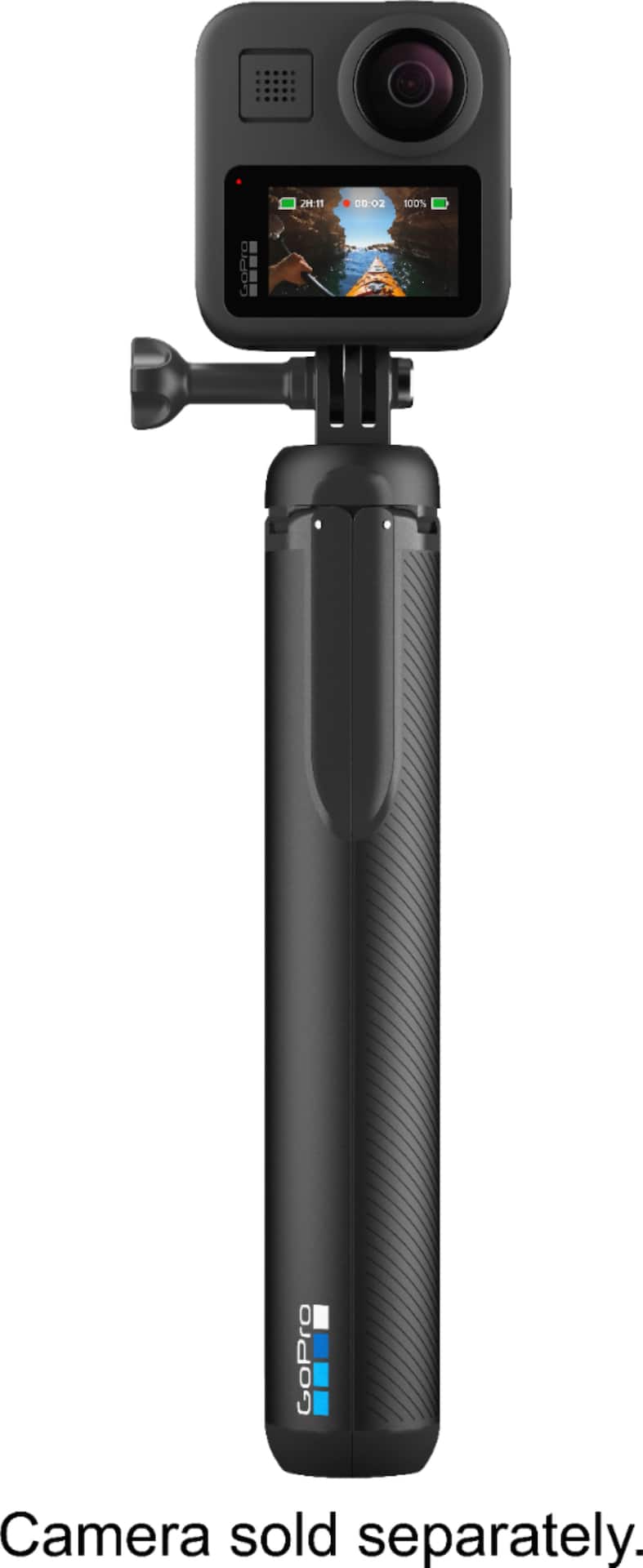 MAX Grip + Tripod Compatible with All GoPro Cameras Black MAX Grip + Tripod Compatible with All GoPro Cameras Black