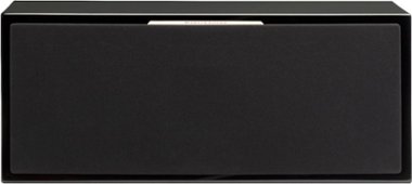 MartinLogan - Motion Dual 5-1/2" Passive 2.5-Way Center-Channel Speaker - Gloss Black - Front_Zoom