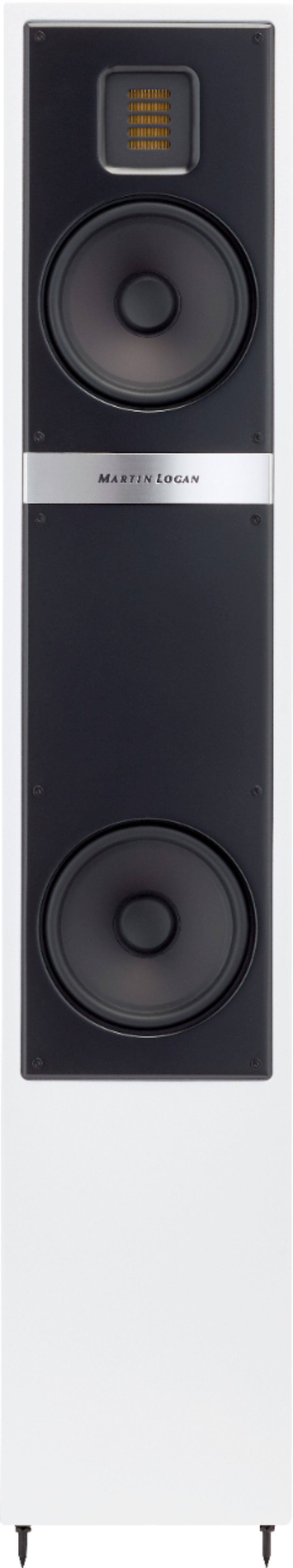 Alt View 11. MartinLogan - Motion Dual 5-1/2" Passive 2.5-Way Floor Speaker (Each) - Matte White.