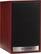 Angle. MartinLogan - Motion 5-1/4" Passive 2-Way Bookshelf Speaker (Each) - Red Walnut.