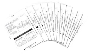 ShredCare - Shredder Lubricant Large-Size Sheets (12-Pack) - Front_Zoom