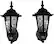 Front. MAXSA Innovations - Motion-Activated LED Wall Sconce (2-Pack) - Black.